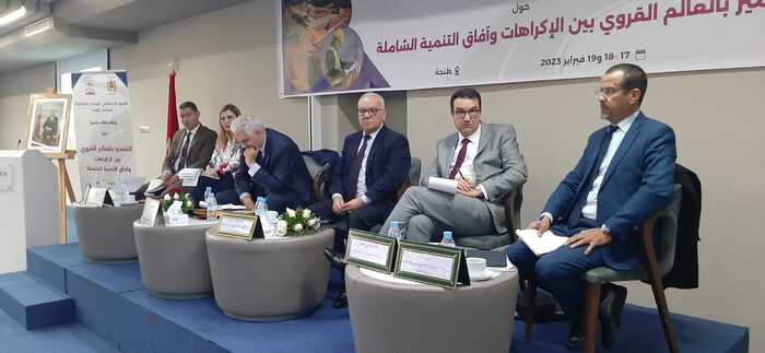 الفريق الاستقلالي للوحدة والتعادلية بمجلس النواب يتدارس بطنجة استمرار معاناة ساكنة البوادي في عملية البناء بسبب جمود القوانين