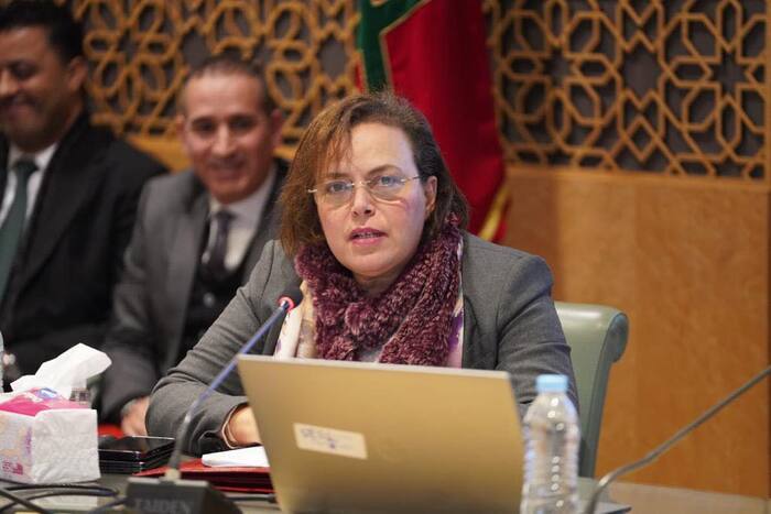 عواطف حيار وزيرة التضامن والإدماج الاجتماعي والأسرة