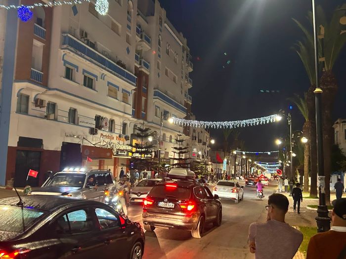 
العرائش لم تنم ... أجواء الانتصار