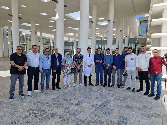 الصحافيون في ضيافة المُركب الاستشفائي الجامعي "محمد السادس" بمدينة طنجة