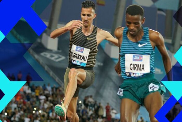 صراع ثلاثي بين سفيان البقالي و لاميشا جيرما و الكينيين على زعامة سباق 3000م موانع هذا الموسم‎
