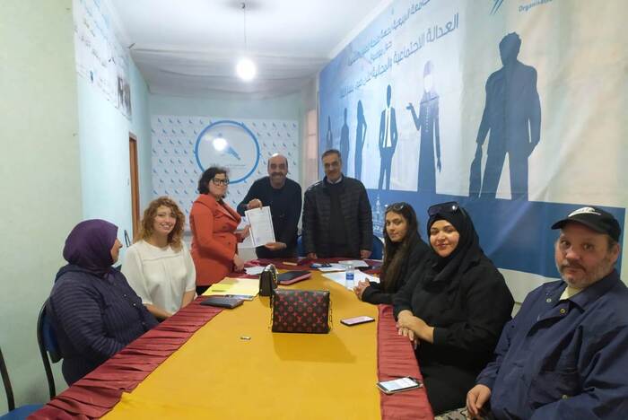 الجمع العام التأسيسي لفرع جمعية أمل لدوي الاحتياجات الخاصه بالعرائش